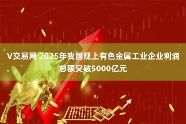 V交易网 2025年我国规上有色金属工业企业利润总额突破5000亿元