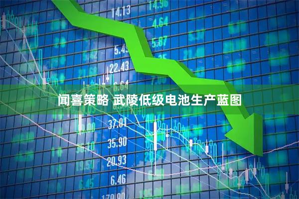 闻喜策略 武陵低级电池生产蓝图