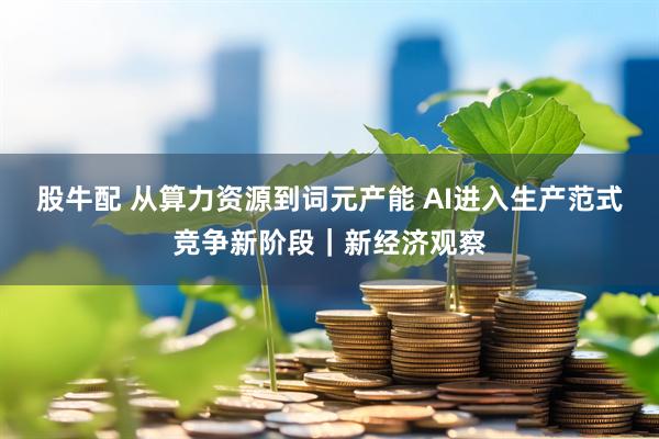 股牛配 从算力资源到词元产能 AI进入生产范式竞争新阶段｜新经济观察