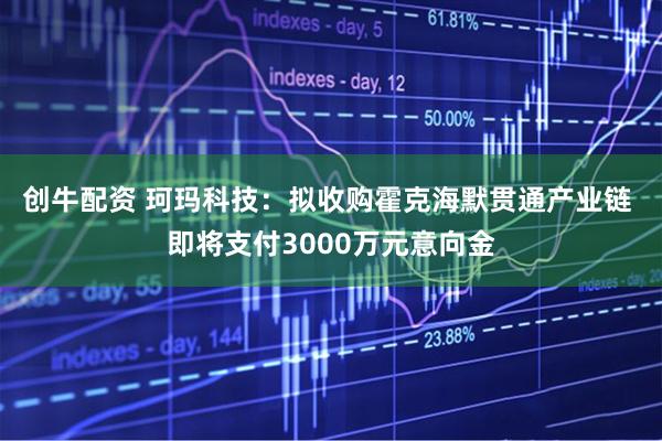 创牛配资 珂玛科技：拟收购霍克海默贯通产业链 即将支付3000万元意向金