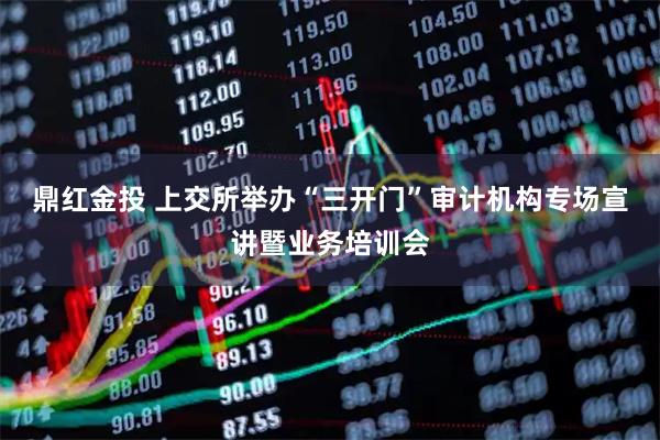 鼎红金投 上交所举办“三开门”审计机构专场宣讲暨业务培训会